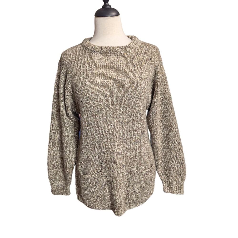 Vintage COS COB Women's Medium Wool Blend Sweater with Pockets